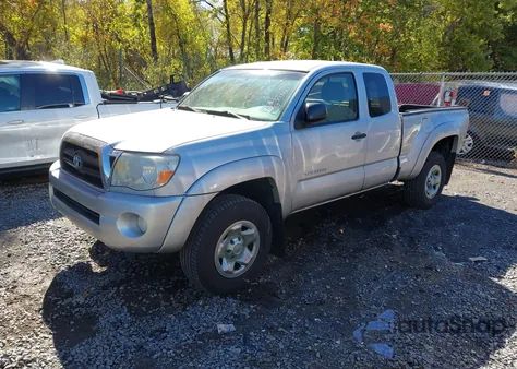 2007 Toyota Tacoma Access Cab из США, поврежденный, VIN 5TEUU42N67Z467200